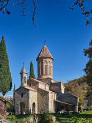 Ikalto monastery was built in the sixth century near the town of Telavi in the Kakheti region of Eastern Georgia.