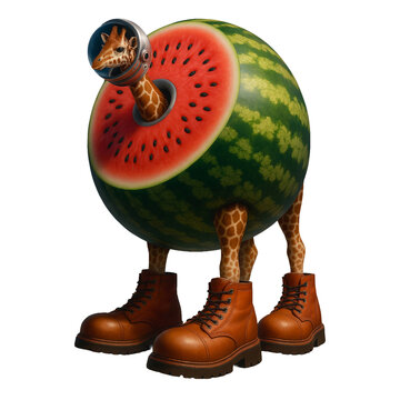 Watermelon Giraffe