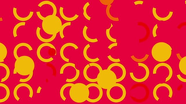 seamless pattern of fire flames