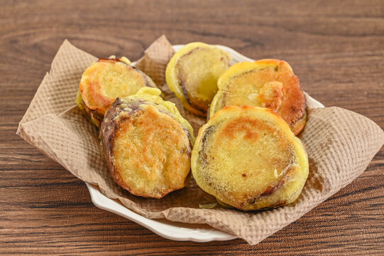 焼きいもの天ぷら