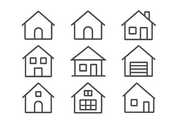 Simple linear icon of hierarchy, editable stroke, minimalistic linear pictogram design for cards, apps, banners, and posts, vector cartoon illustration, modern flat style