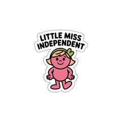 Little Miss Independent Patriotic Style