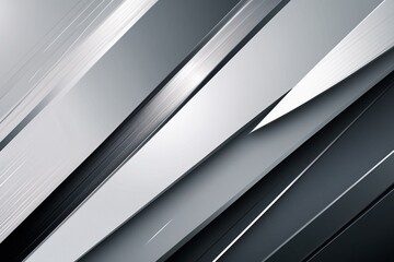 Obraz premium The white and silver are light gray with black the gradient is the Surface with templates metal texture soft lines tech gradient abstract diagonal background silver black sleek with gray and white.
