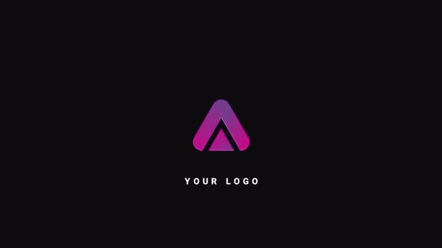 3d unique and clean hyper energetic logo intro animation for your digital business, social media promotion, brand promotion, 4k hd, 3d render, three-dimensional