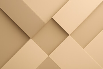 Abstract geometric 3D background in sand