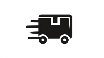 Fast delivery package truck