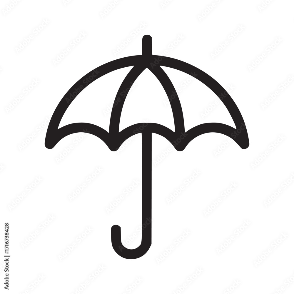 Poster vector art of palm tree icon simple vector illustration of a palm tree on an island perfect for trav