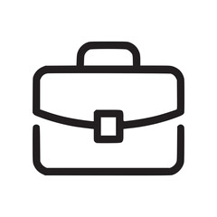 Vector art of briefcase, a symbol of business and professionalism, ideal for representing work, career, or corporate environments in a clean and modern design
