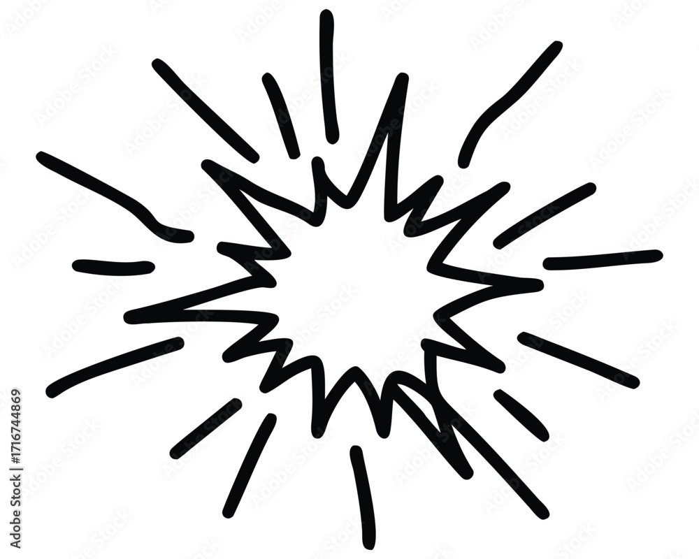 Poster abstract vector background with ink blots
