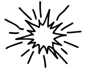 abstract vector background with ink blots