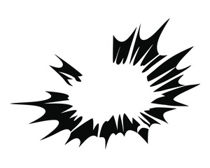 vector illustration of a tattoo of a bird