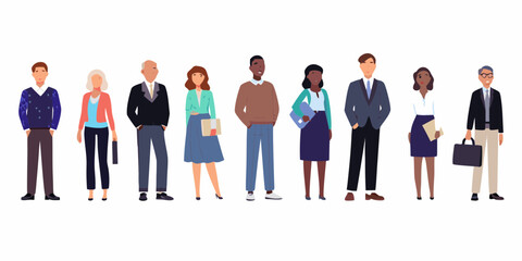 Diverse Group of Business Professionals people diversity