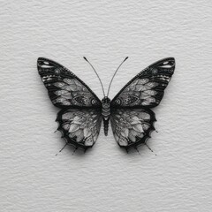 Intricate butterfly design