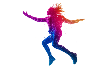 Music artist performing at Super Bowl halftime show highlighting passion talent and live spectacle isolated on transparent background PNG