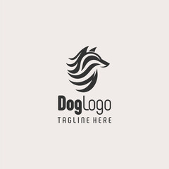 Strong Dog Logo Business Design