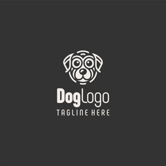 Elegant Puppy Dog Logo Design