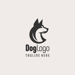 Distinctive Puppy Dog Logo Design