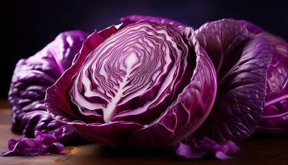 Obraz premium Red Cabbage