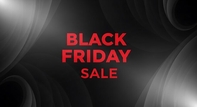 Exciting Black Friday Sale Event Announcing Big Discounts and Special Offers for Shoppers Seeking Bargains Online and In Store During Promotional Holiday Season with Festive Atmosphere