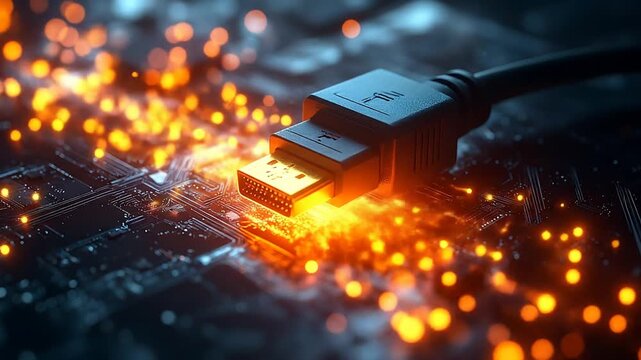 High Speed Data Transfer Through HDMI Cable.