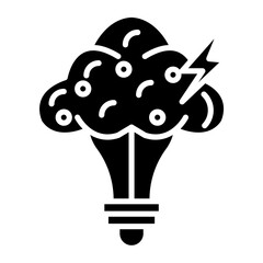 Brainstorming Vector Icon