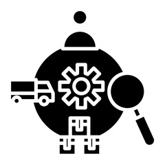 Supply Chain Vector Icon