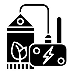 Biogas Vector Icon