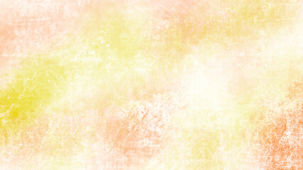 Abstract Yellow Orange Watercolor Texture Background