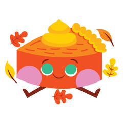 Cake Vector Illustration. Flat Minimal Design. Editable Illustration for Web, Mobile, Print