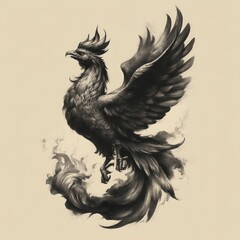 Phoenix illustration art