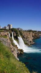 Wodospad Duden w Antalya w Turcji