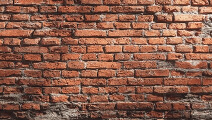 Obraz premium Aged brick wall, close-up