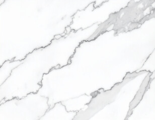 Fototapeta premium Elegant White Marble Texture with Subtle Gray Veining, Natural Stone Surface Pattern.