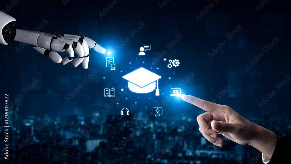 Poster ai enhances cloud computing with scalable infrastructure, secure data, and smart services to support