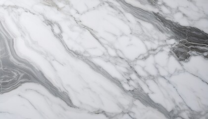 Obraz premium Classic White Marble With Fine Gray Streaks And Natural Stone Texture