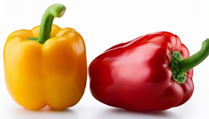 Sweet Peppers Isolated