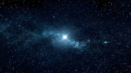 Milky way galaxy detailed view