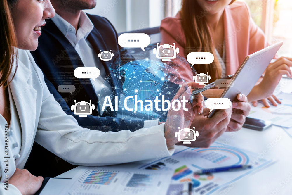 Poster ai chatbot using prompt engineering and llm deep learning delivers explainable generative ai for sma