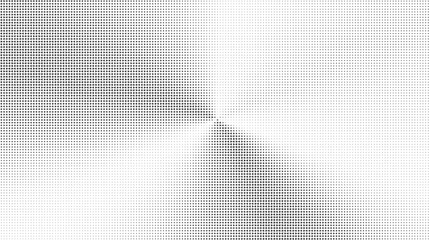 Abstract halftone radial metallic cone gradient texture monochrome modern retro background for posters flyers and digital art use