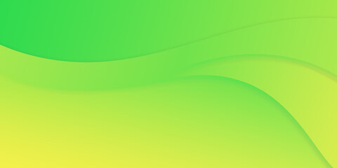 Abstract illustration background of geometric in a green gradient.