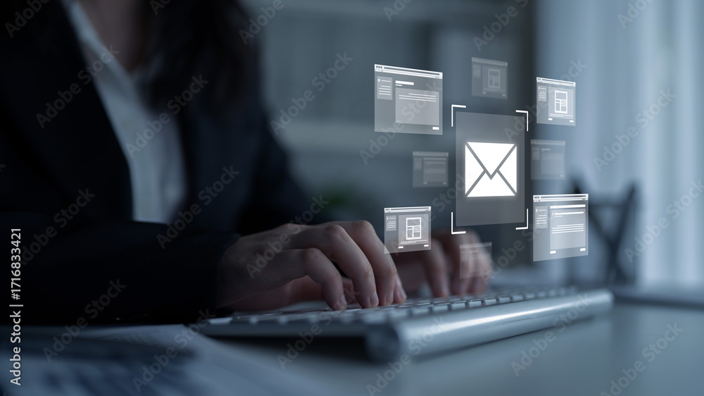 Poster email productivity tools improve communication, inbox control, and workflow for efficient, professio