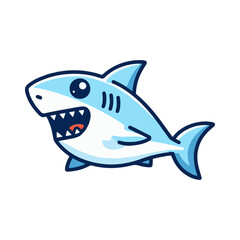 
shark illustration design