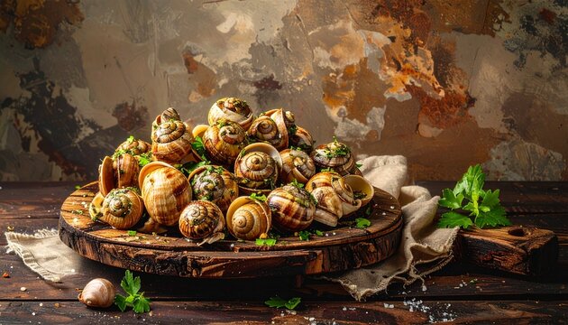 Escargots (Weinbergschnecken)