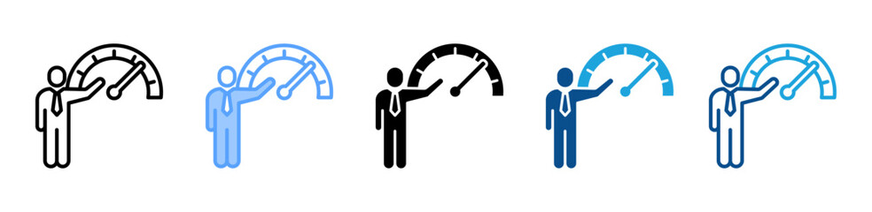 Performance icon sheet multiple style collection