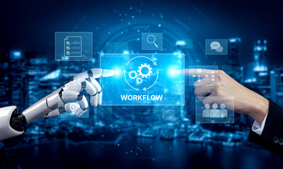 AI streamlines business workflows by automating repetitive tasks, enhancing team coordination, and optimizing structured processes for greater operational efficiency Vouch