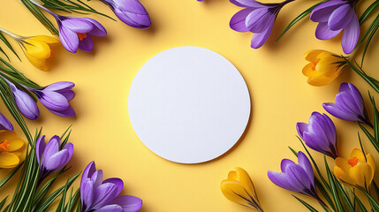 purple flowers with white circle