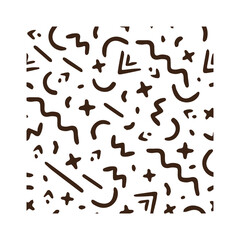 black and white abstract Pattern design