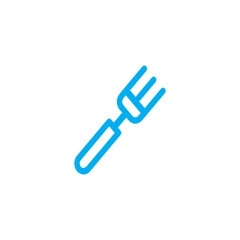 Simple Fork Utensil Icon
