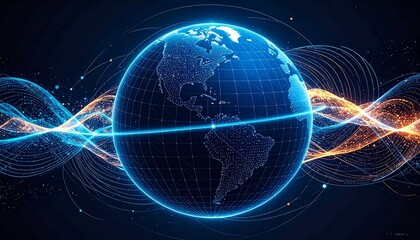 Global Network Data Stream Visualization