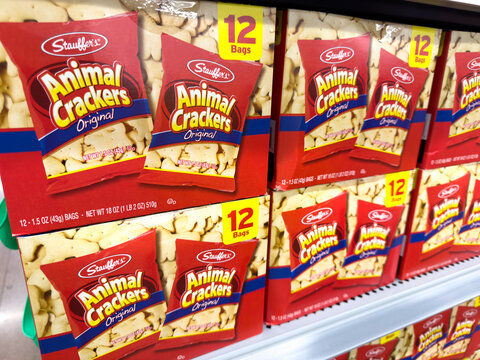 Stauffer&rsquo;s Animal Crackers Original 12 Bag Boxes